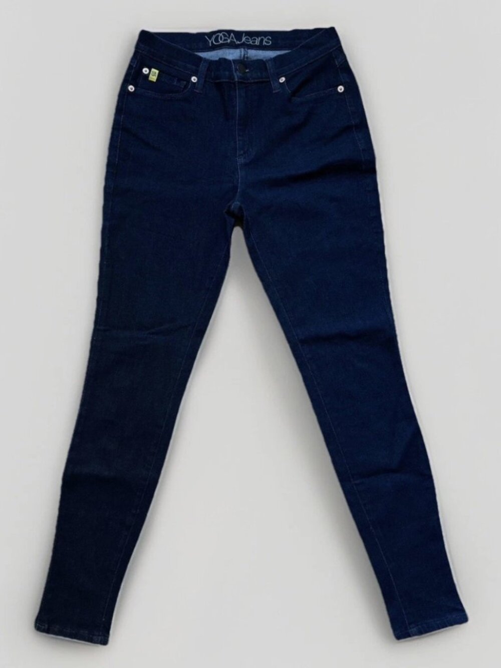 Yoga Jeans Stretchy Dark Wash Skinny Women's Jeans - Size 28 Made in CANADA
